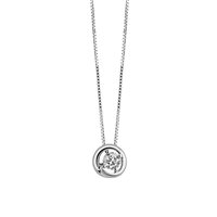 Necklace Salvini Woman Primo Bacio in White Gold Diamante 0.09 Ct 20067582 - 20067582